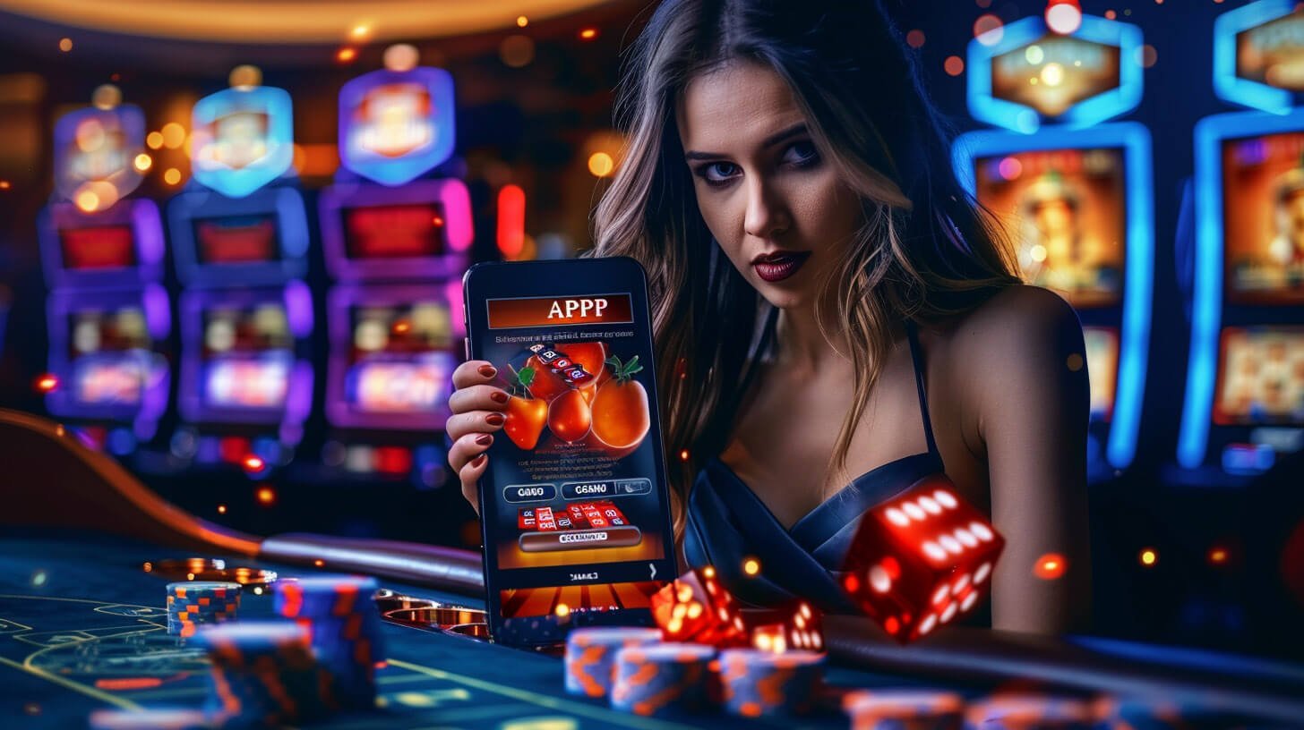Tampilan meja Texas Poker di platform jawabnya dengan kartu komunal dan chip taruhan